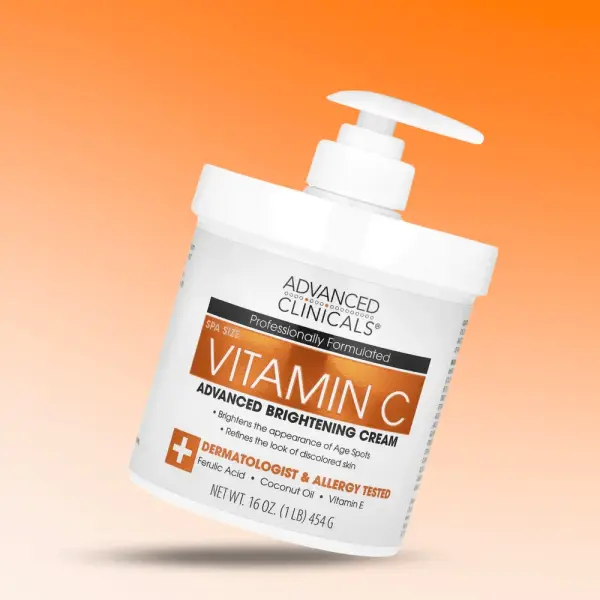 ADVANCED CLINICALS - Vitamin C Advanced Brightening Cream (454ml)