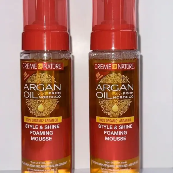 Creme of Nature Argan Oil Style & Shine Foaming Mousse